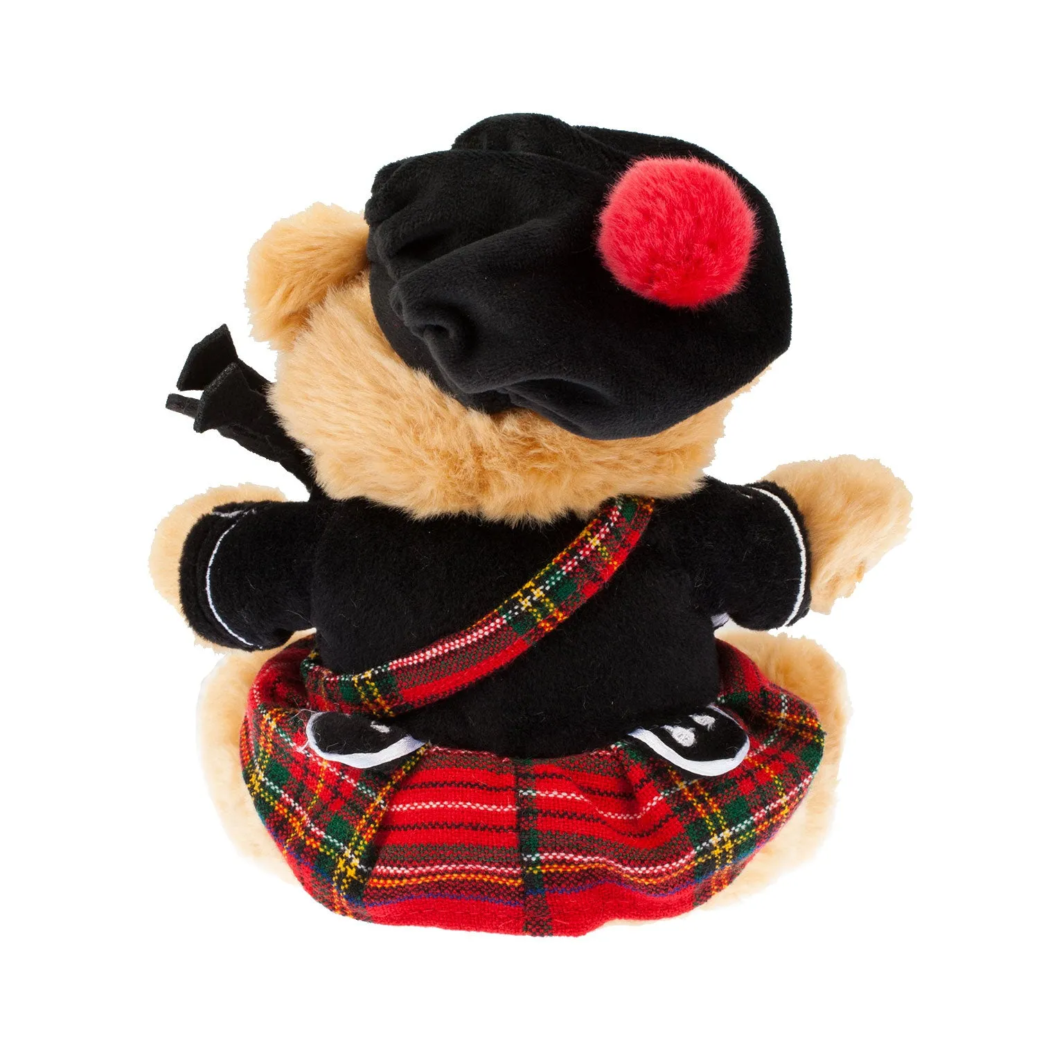 19cm Scottish Piper Hug Me Bear