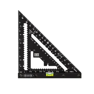 Carpenter Square - Milwaukee STILETTO® 7" Carpenter Square with Level, STSQ7-L