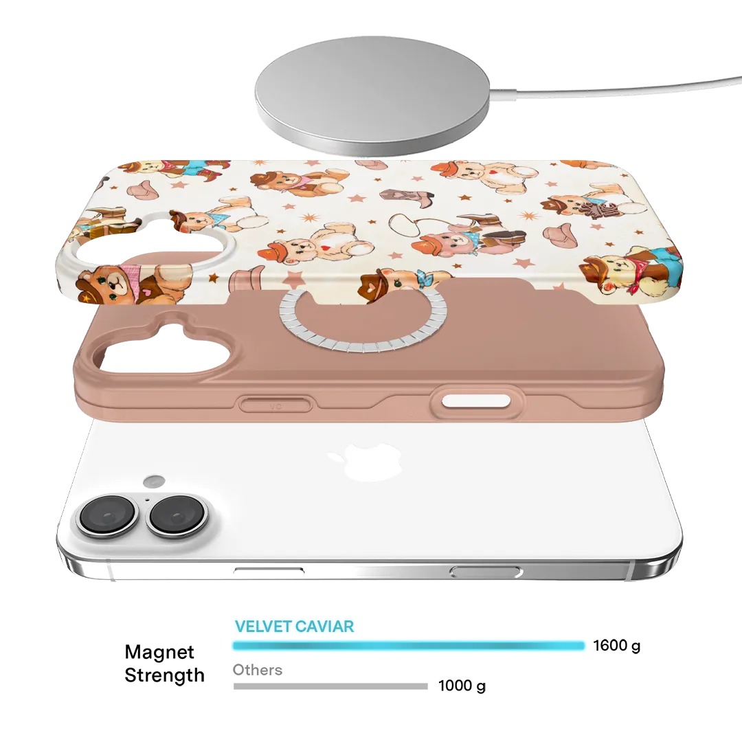 Cowboy Teddy iPhone Case