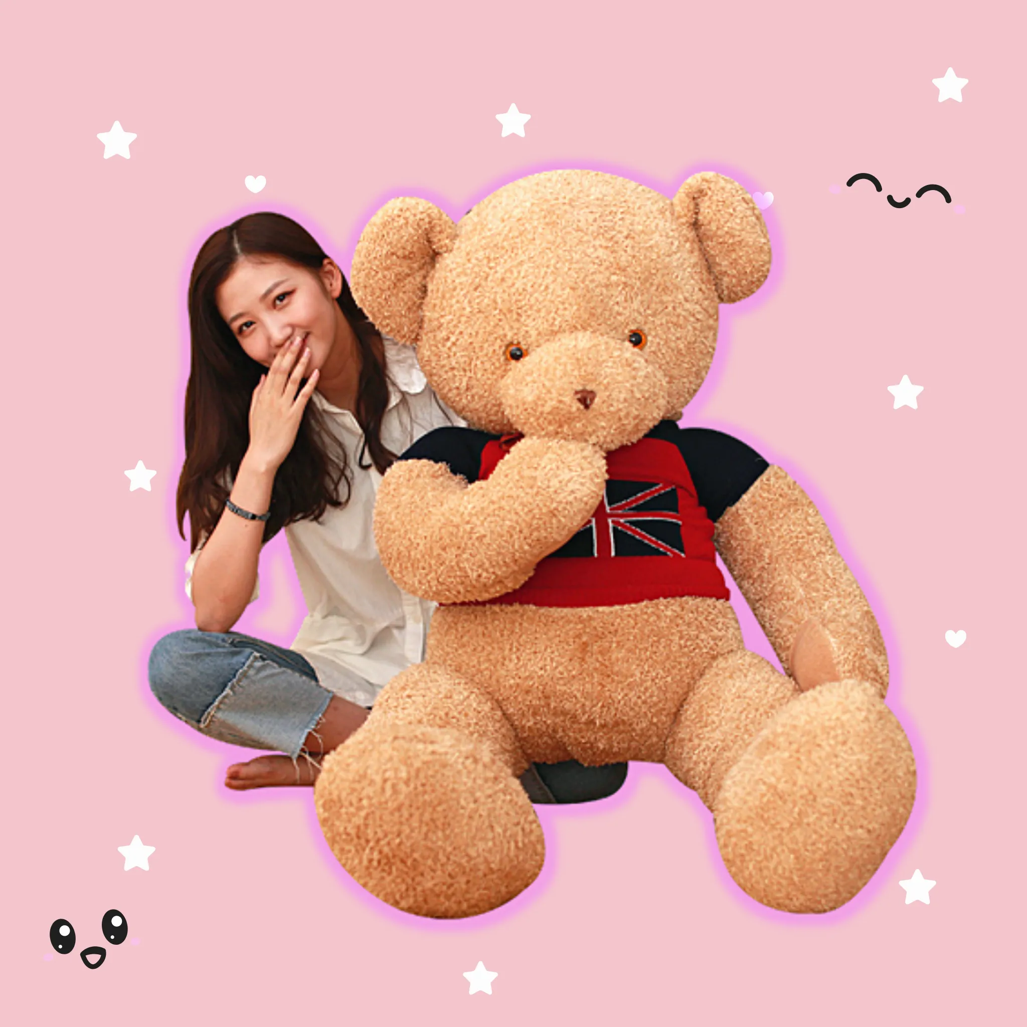 Cuddlebug: Giant Stuffed Teddy Bear