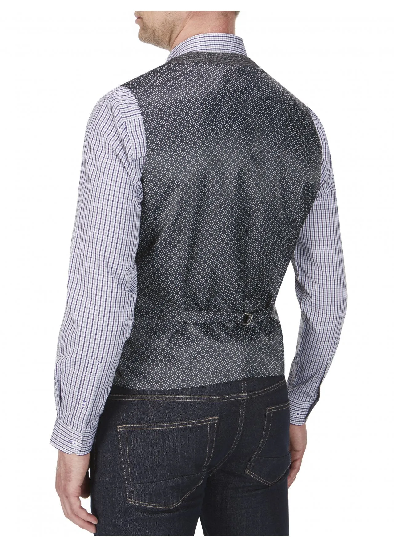 Dalton Grey Donegal Waist Coat