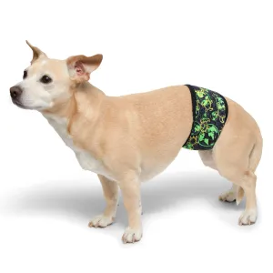 Dog Belly Band - Global Green