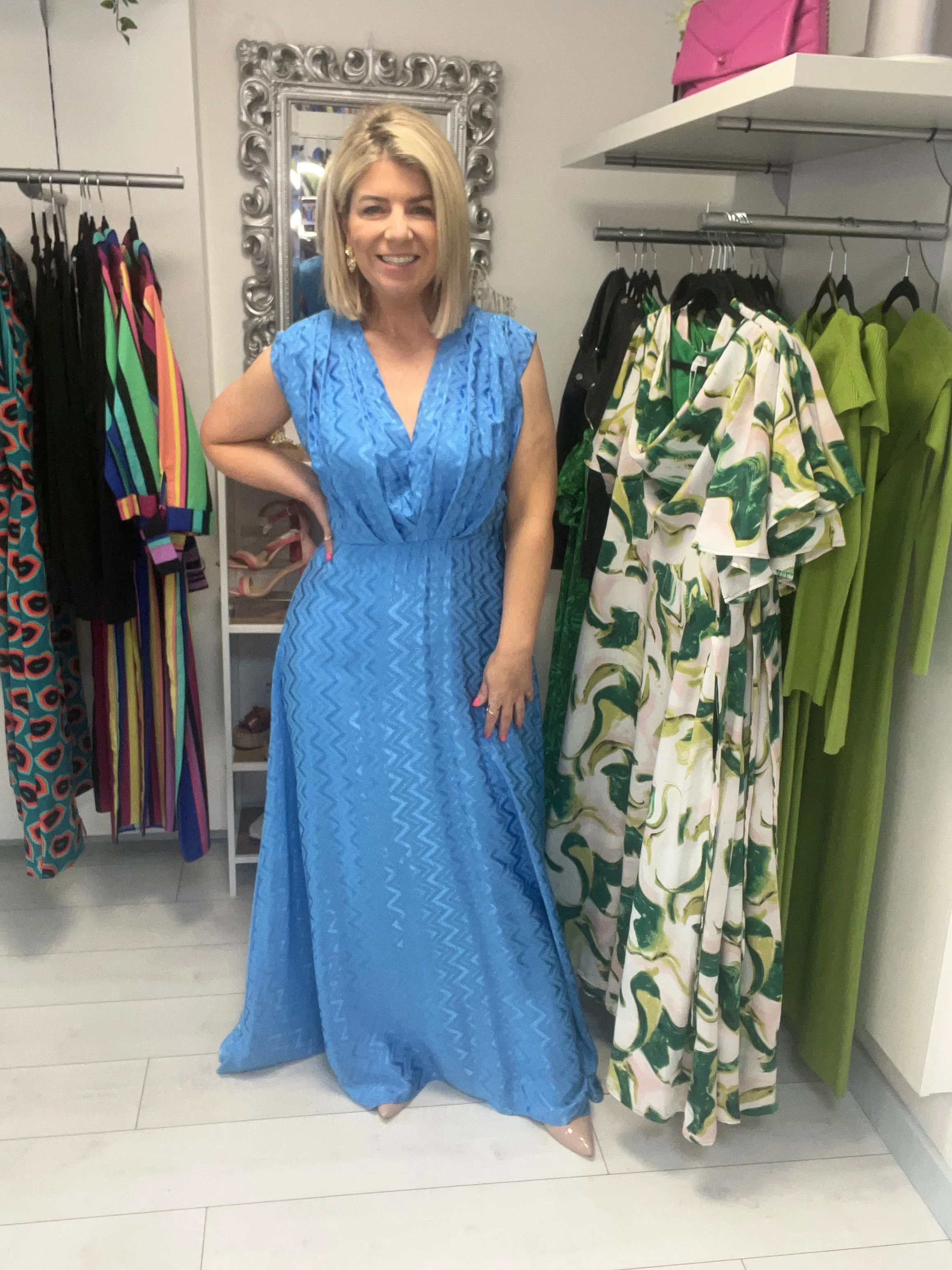 Gigi Maxi Dress (Blue)