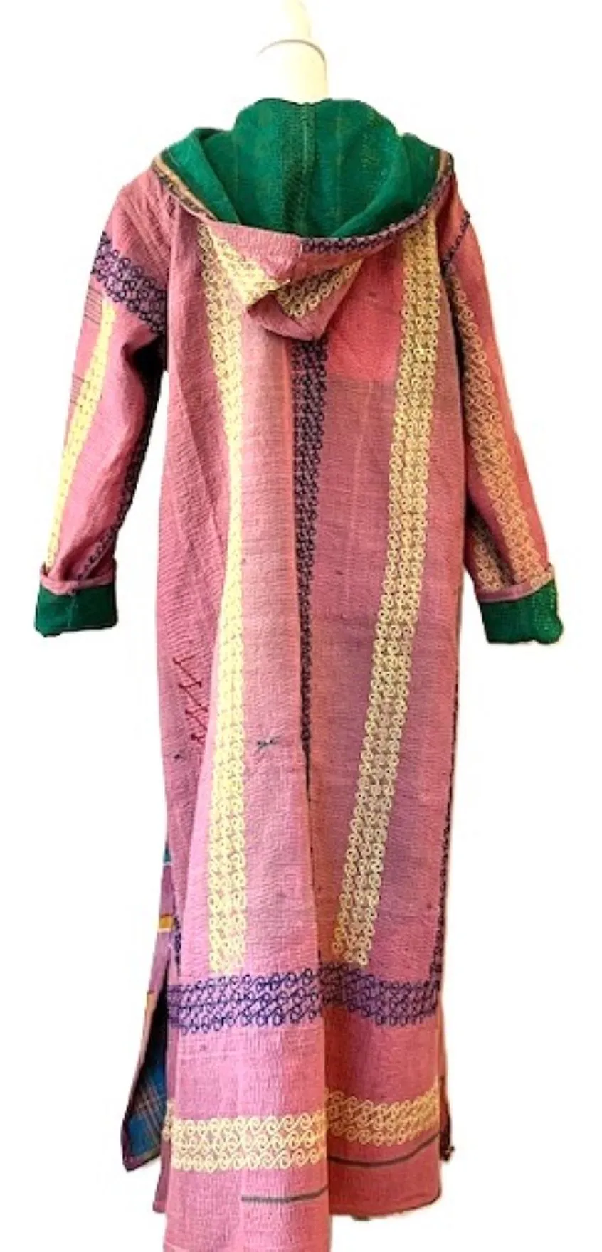 Kantha Bae New Style Rising Sun Coat Comfortable and Warm. Pastel.