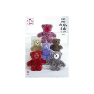 King Cole Tinsel Chunky Pattern 9107