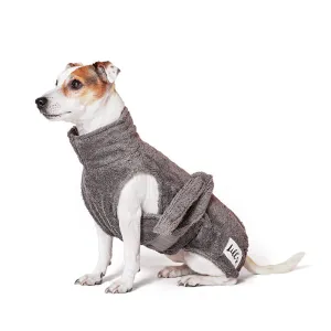 Lill's Dog Drying Coat "Stone Grey"