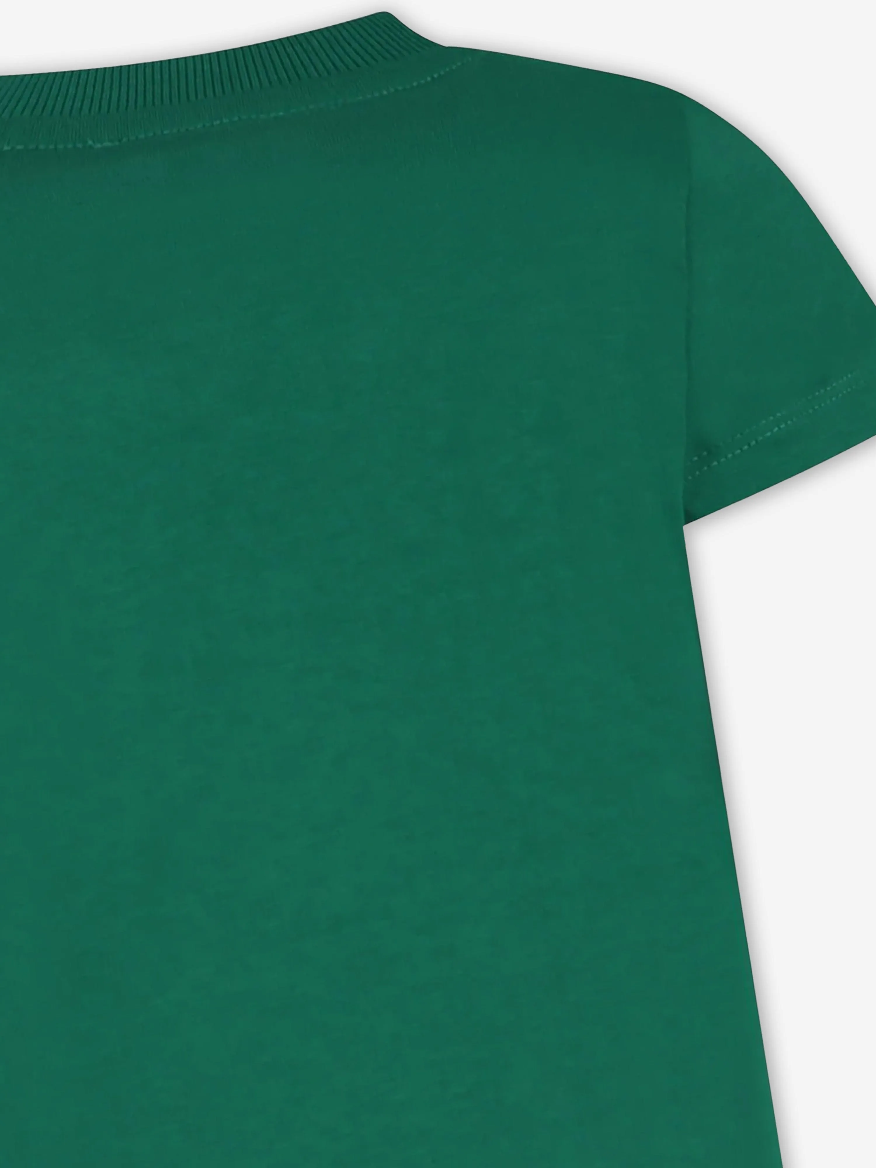 Moschino Kids Teddy Bear Logo T-Shirt in Green