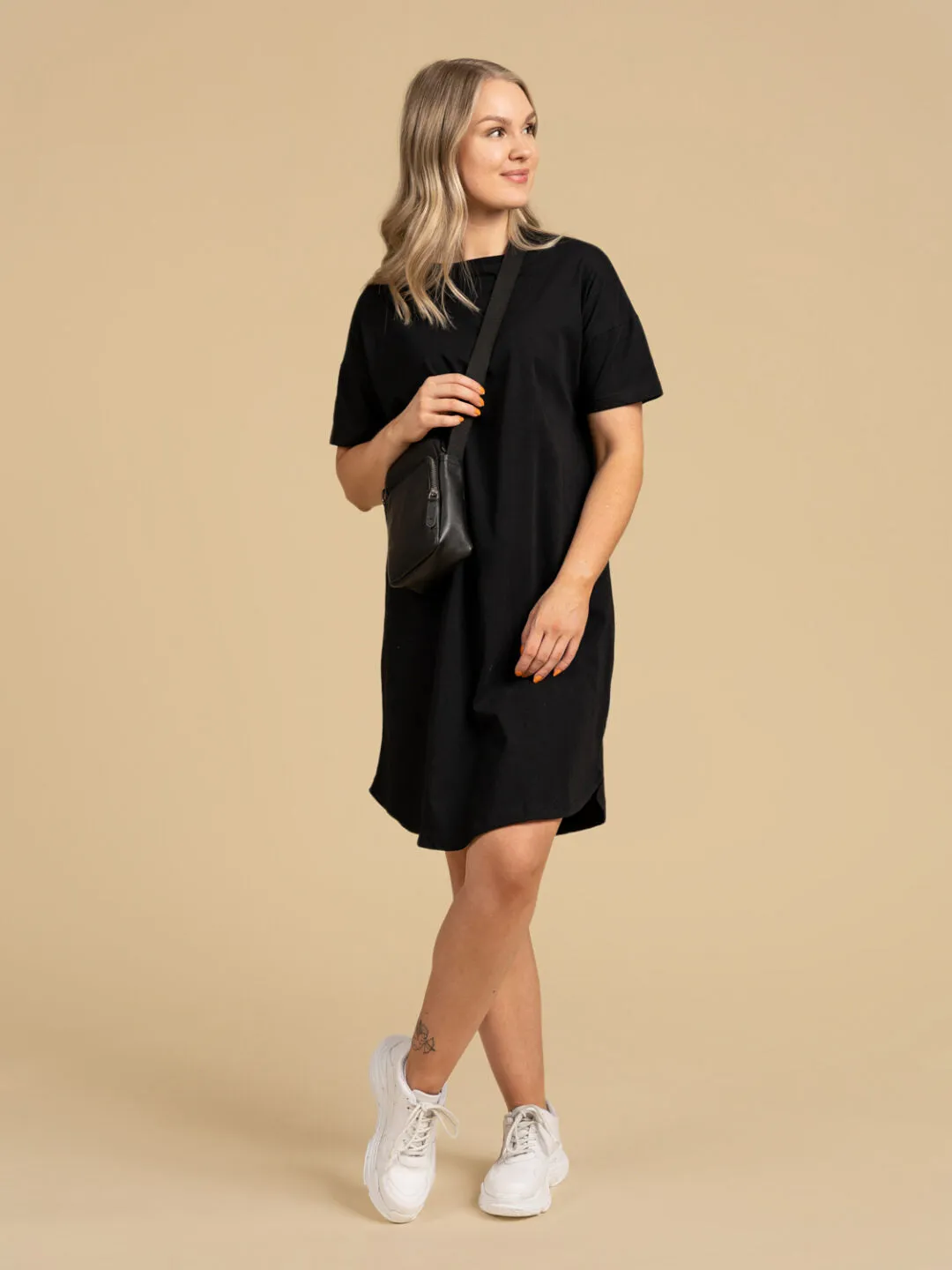 Noki T-Shirt Dress Black