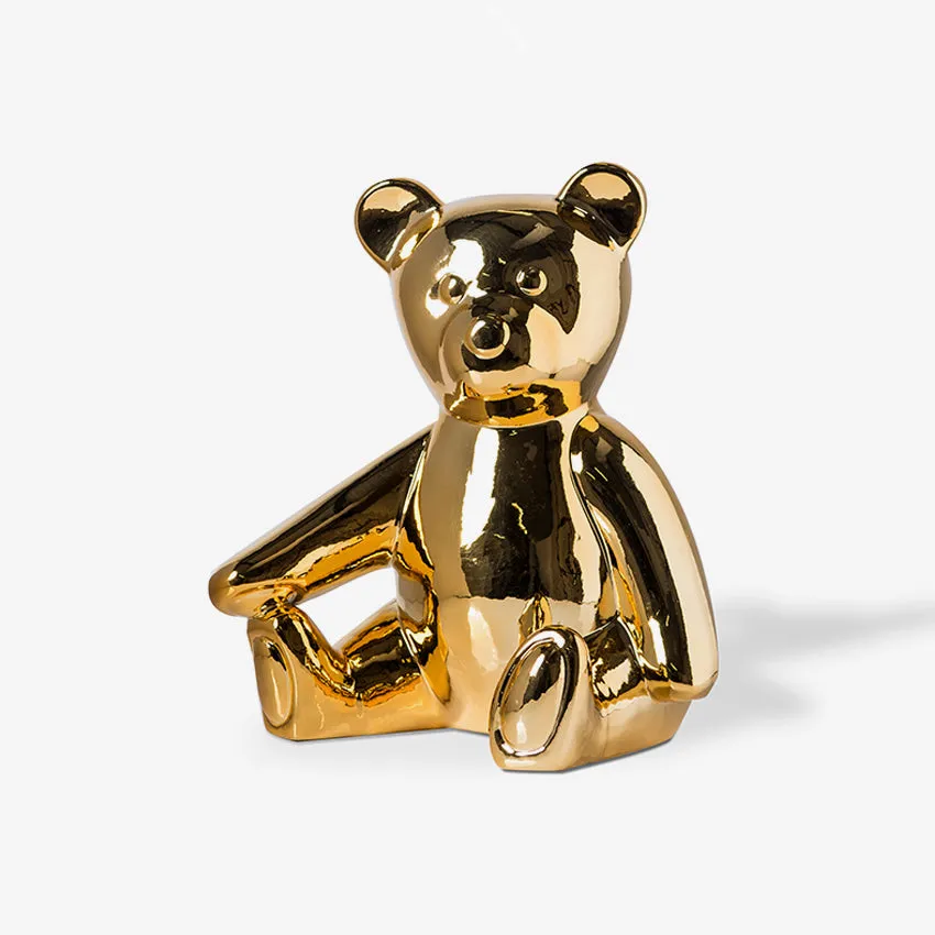 Polspotten | Teddy Moneybox Gold