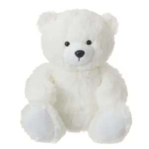 Sentiments Bear White 9"