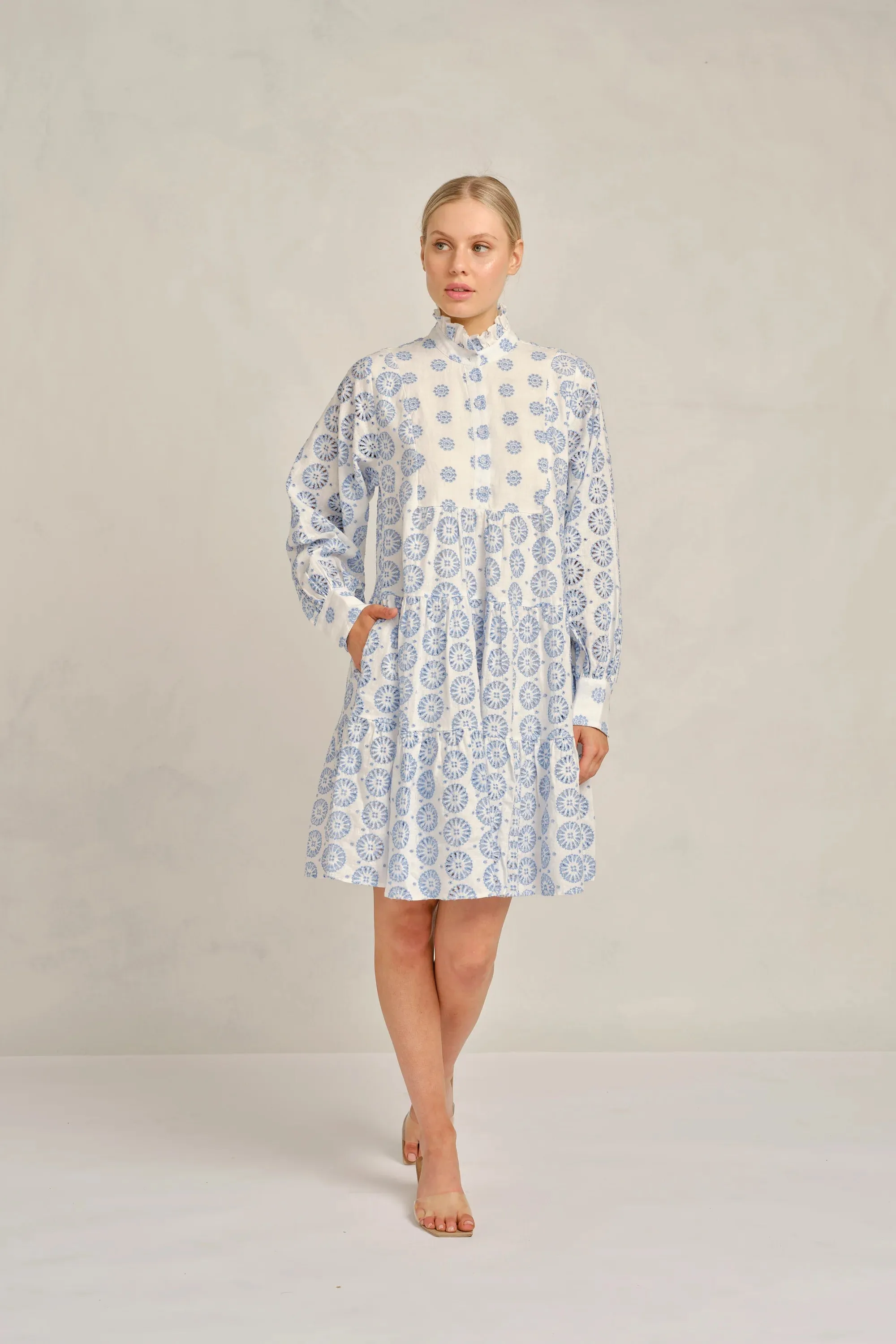 Stella Dress Posy - Bluebell