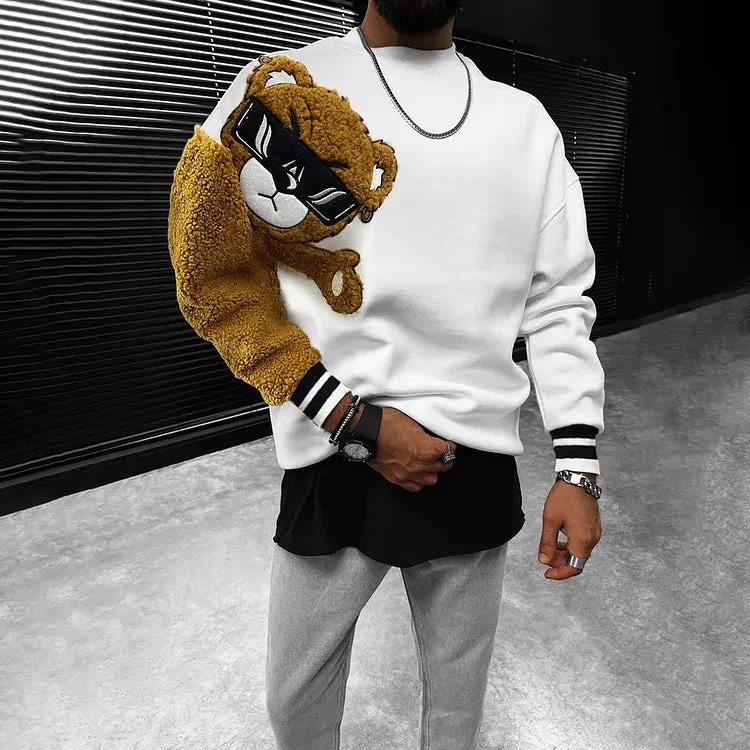 Teddy Bear Oversized  Sweatshirt