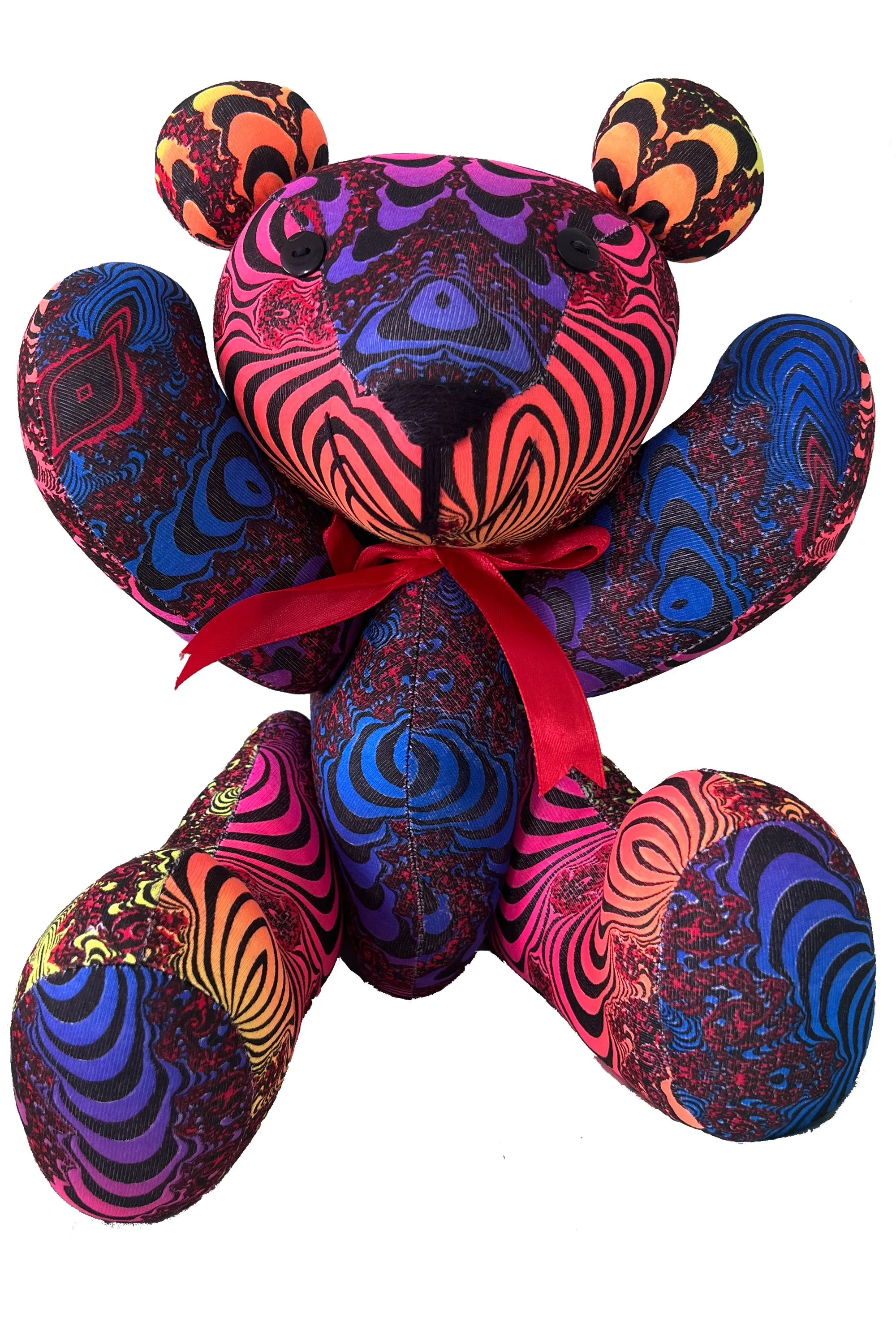 Teddy Bear : Rainbow Fractal