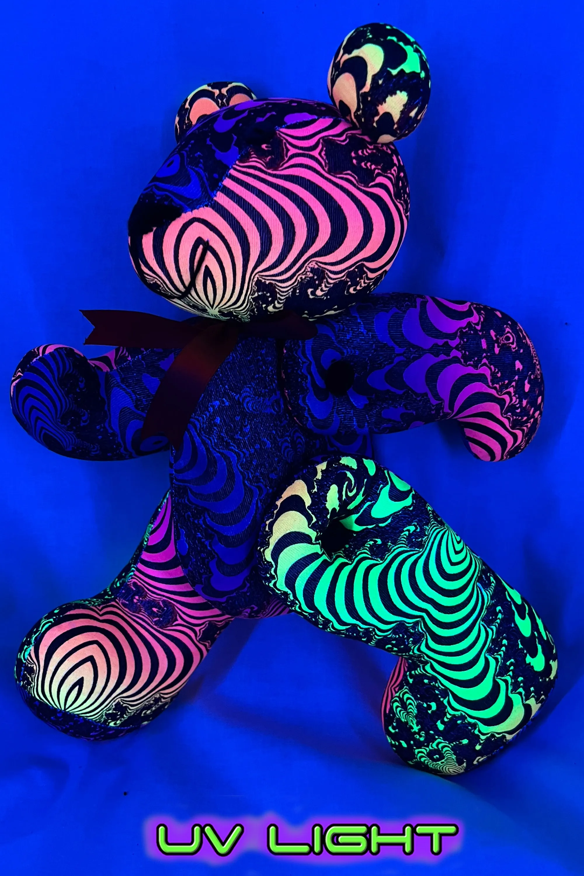 Teddy Bear : Rainbow Fractal