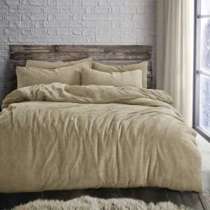 Teddy Duvet Set - Taupe