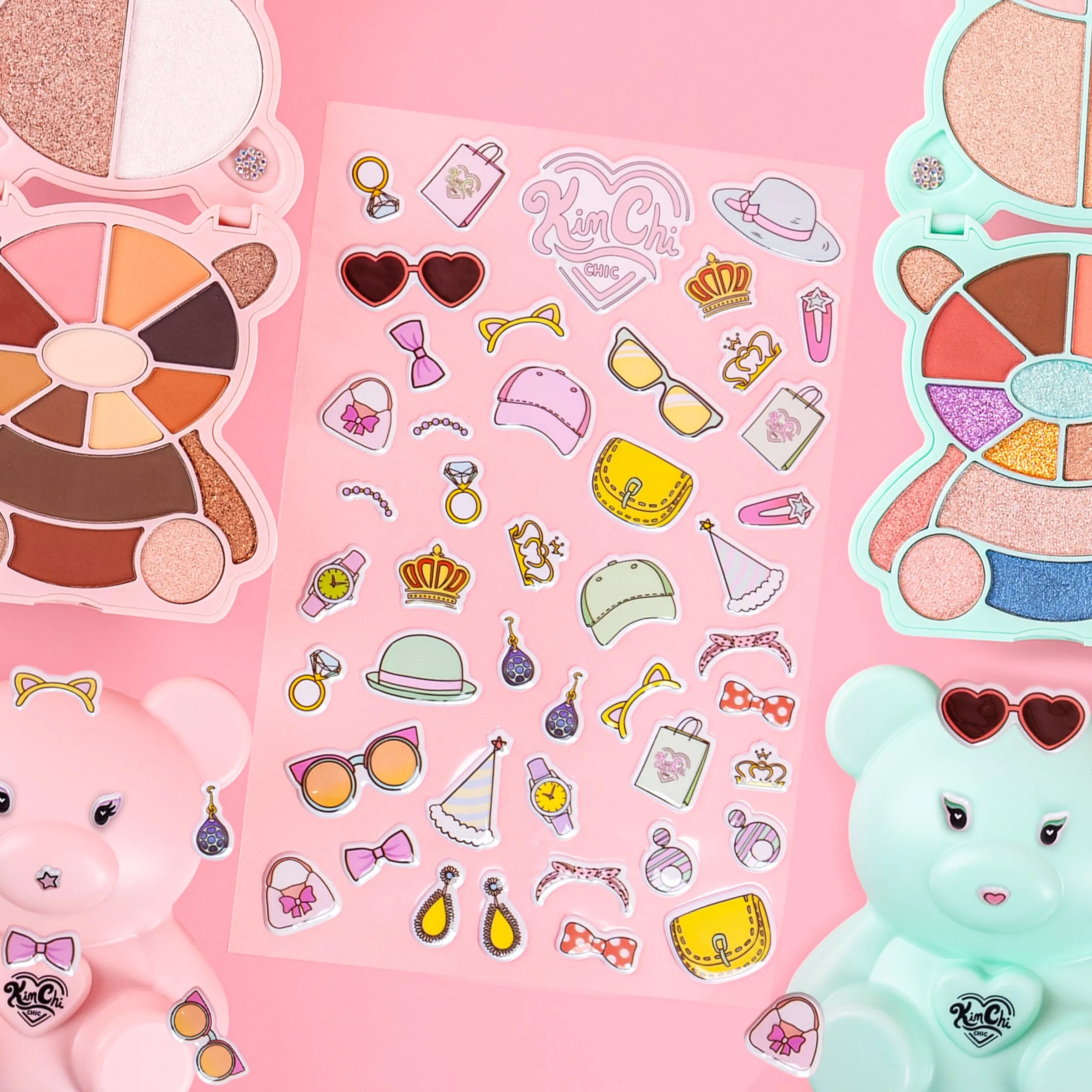 Teddy Kim BUNDLE - Boyfriend, Girlfriend and Sticker Sheet