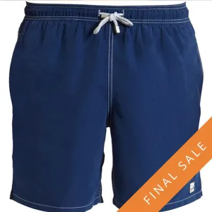 Tom & Teddy Boys Solids Swim Shorts SOLEB-J - Estate Blue