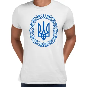 Tryzub State Symbol of Ukraine T-shirt Ukrainian People's Republic Tee