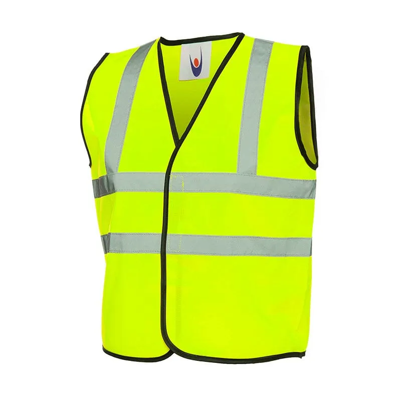Uneek UC806 Childrens Hi-Viz Waist Coat