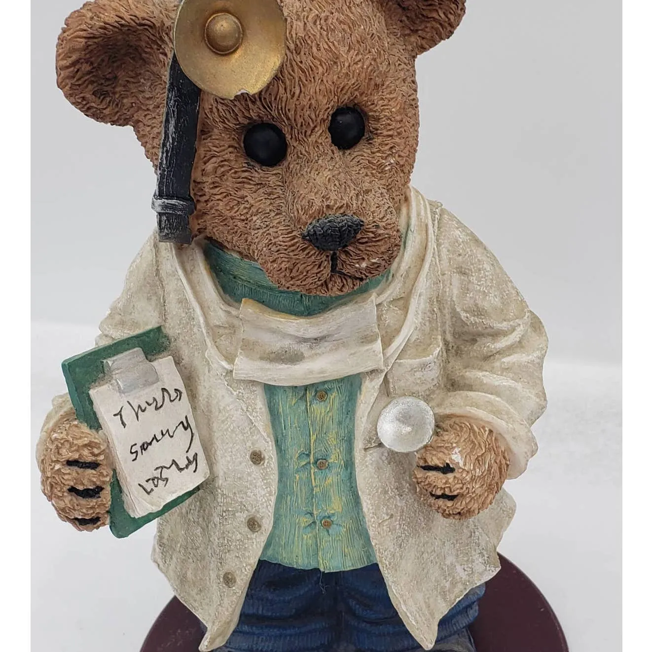 Vintage Doctor Teddy 100th Anniversary of Teddy Bear 1902-2002 9" Tall